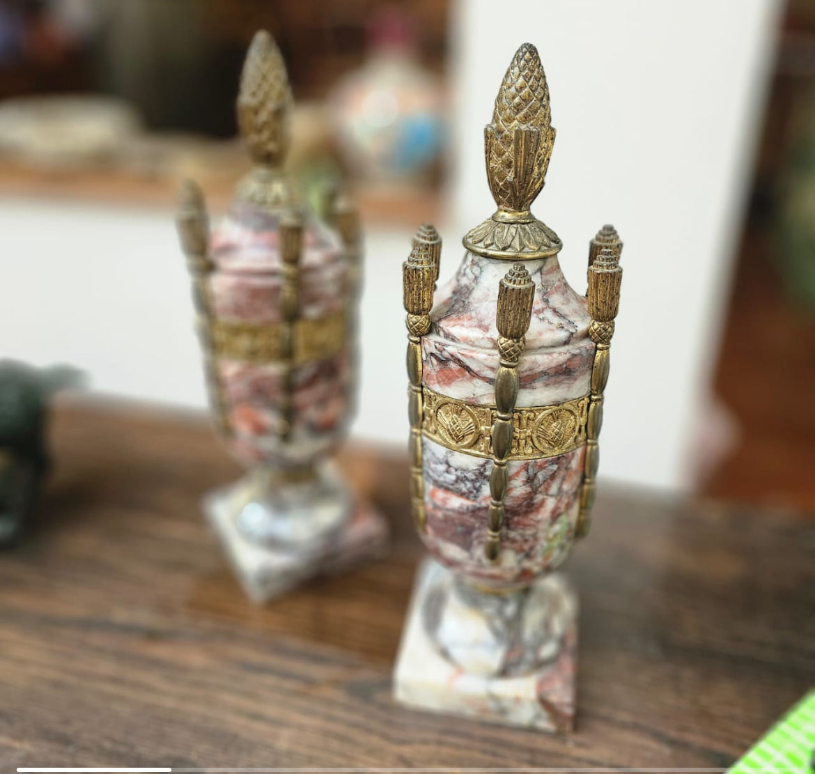 Pair of French Cassolettes