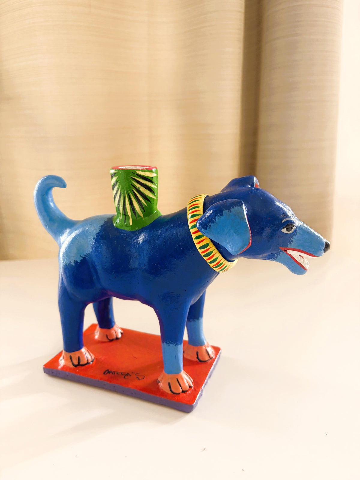 Ortega Dog Candle Holder