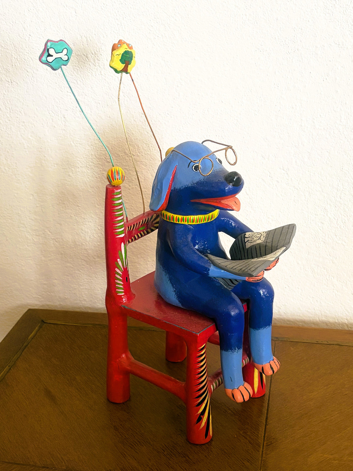 Ortega Dog Reading
